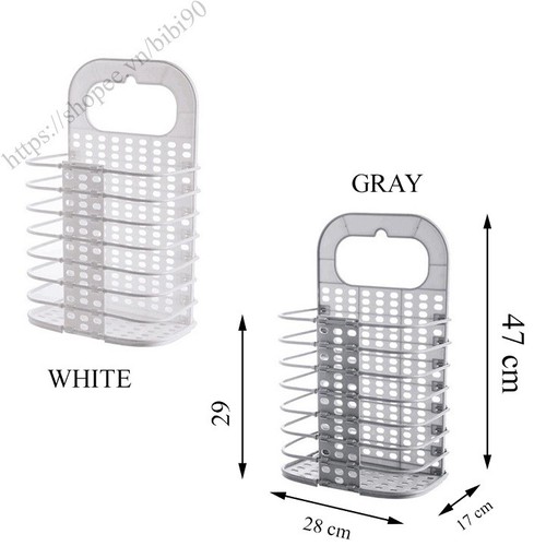 GIỎ NHỰA TREO QUẦN ÁO XẾP GỌN
