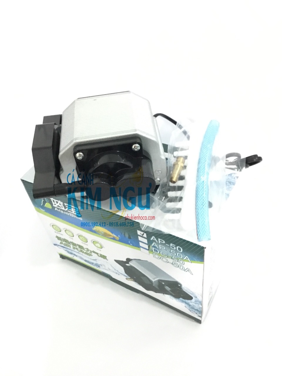 Máy Sủi Oxy Hồ Cá AQUABLUE AP 50 (25W) AP50