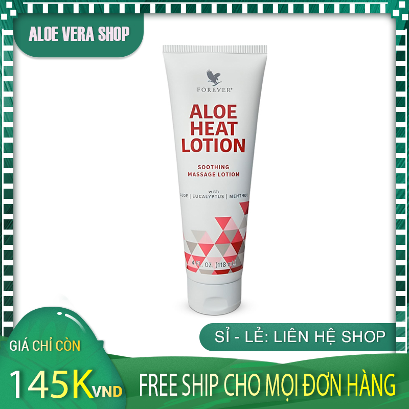 ● [CHAPTER CHEAP] Aloe Heat Lotion (Hot Oil) Massage Cream 064FLP - 064forever - 064lohoi