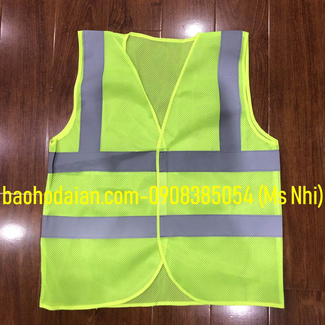 Áo phản quang chất vải lưới giá rẻ