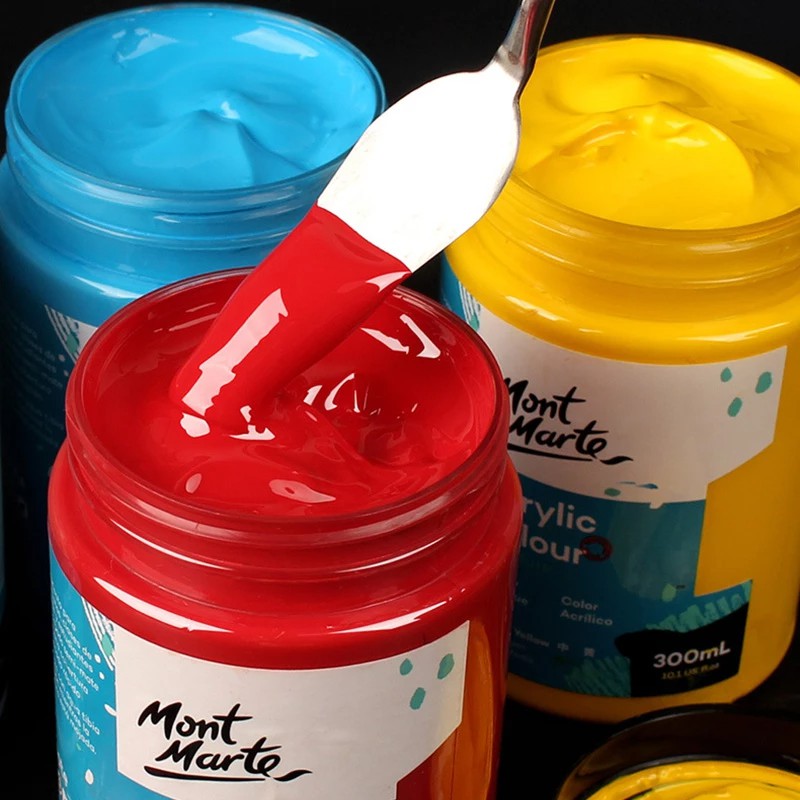 [Giao Hỏa Tốc] Màu Acrylic Mont Marte 300ml Signature