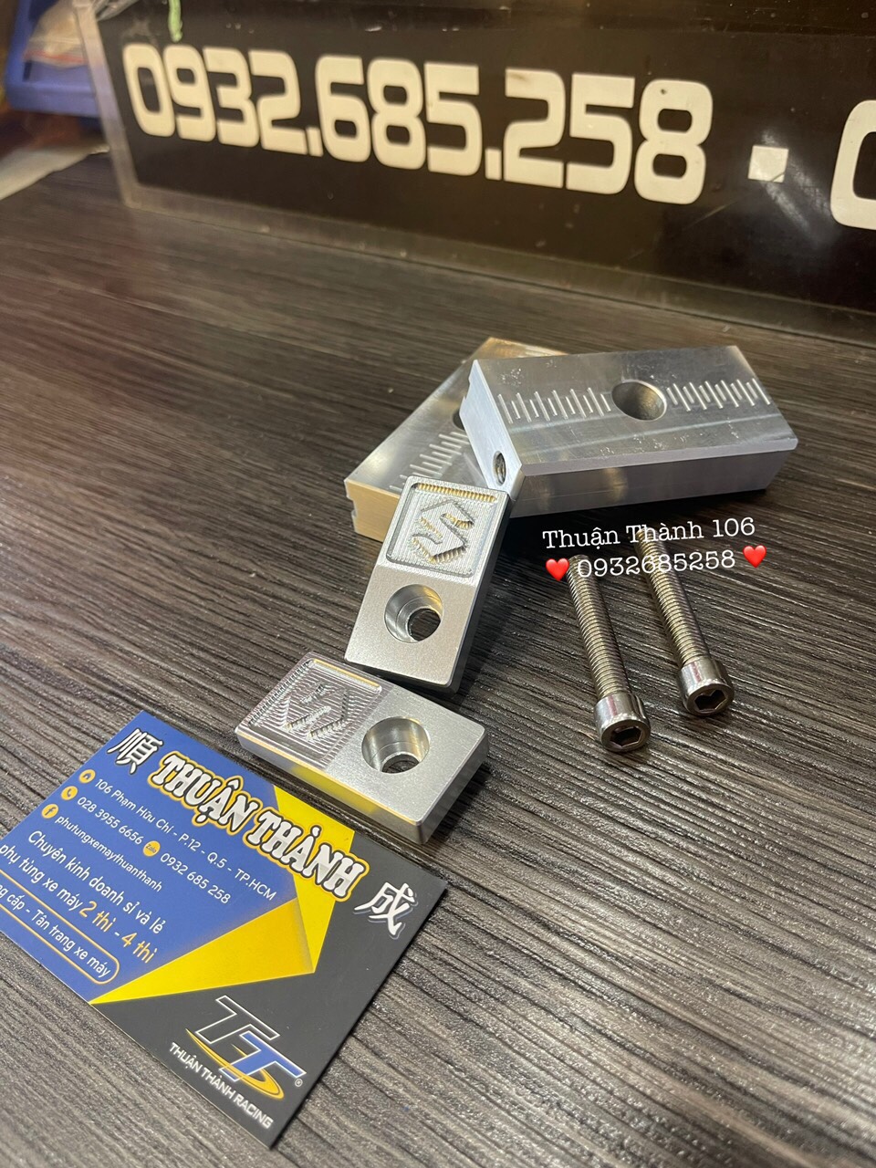 Pas Tăng Sên CNC Logo S-Xipo/Satria 2T/RGV/RGX