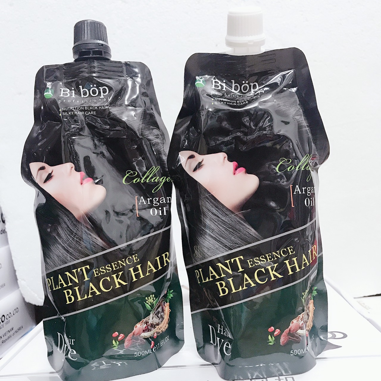 Nhuộm đen Bibop Phủ Bạc 500mlx2