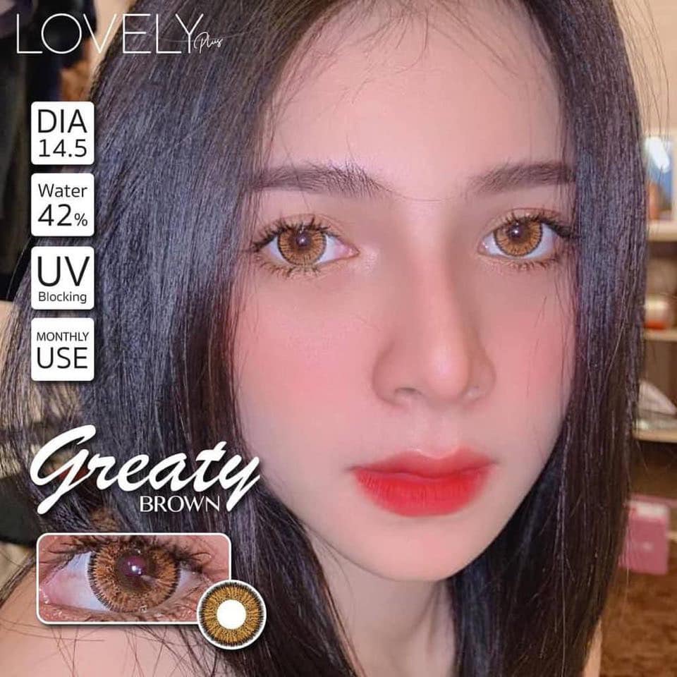 Kính áp tròng [ lens mắt ] Cận 7 độ [ Tú Mây Contact Lens Bình Dương ]
