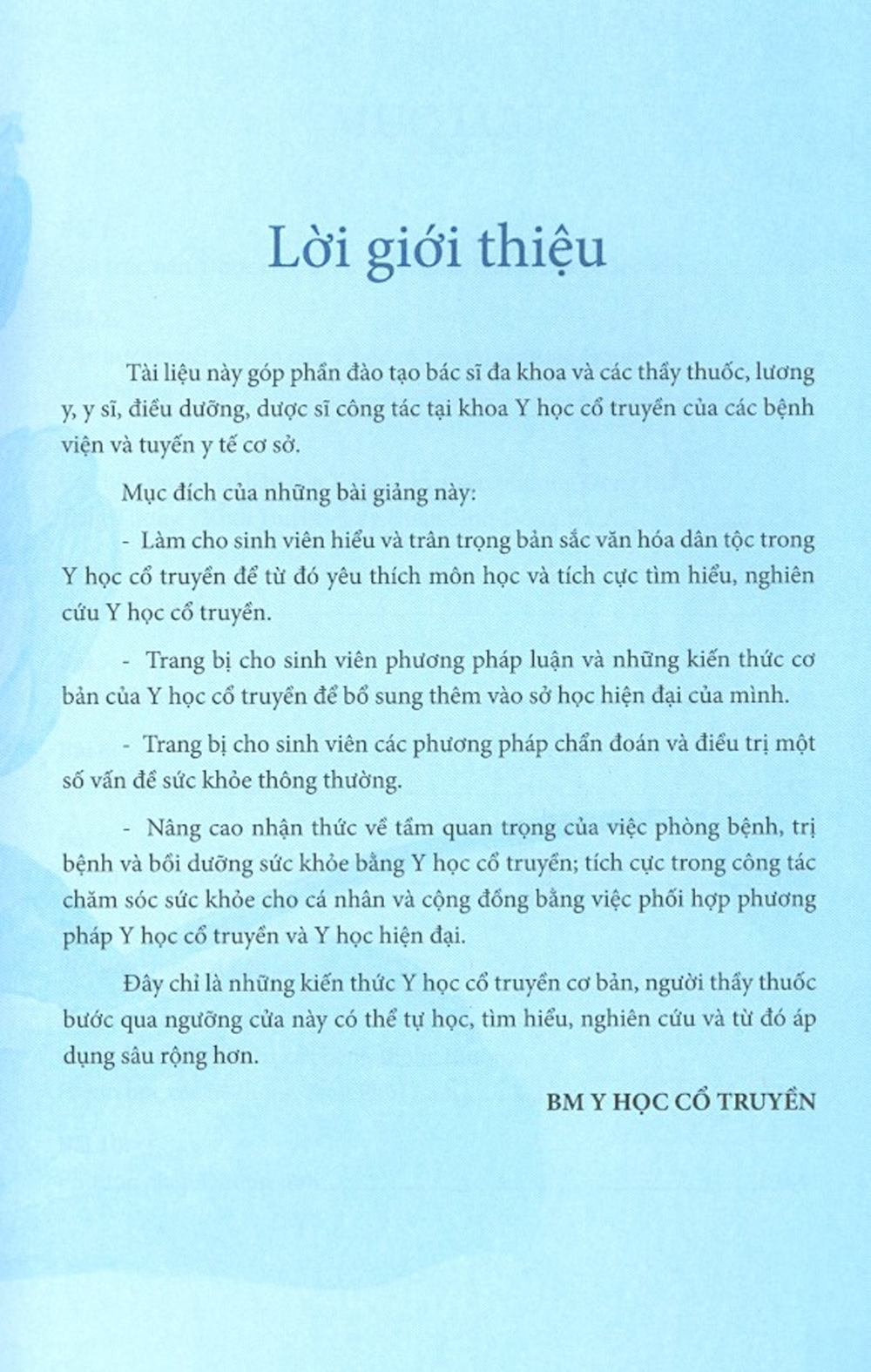 Y Học Cổ Truyền