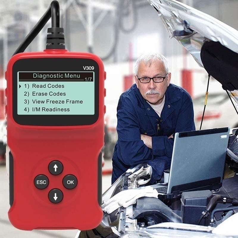 Phụ Kiện Xe Hơi, Máy Quét Công Cụ Chẩn Đoán Đầu Đọc Mã Xe Hơi OBD2 Phổ Thông