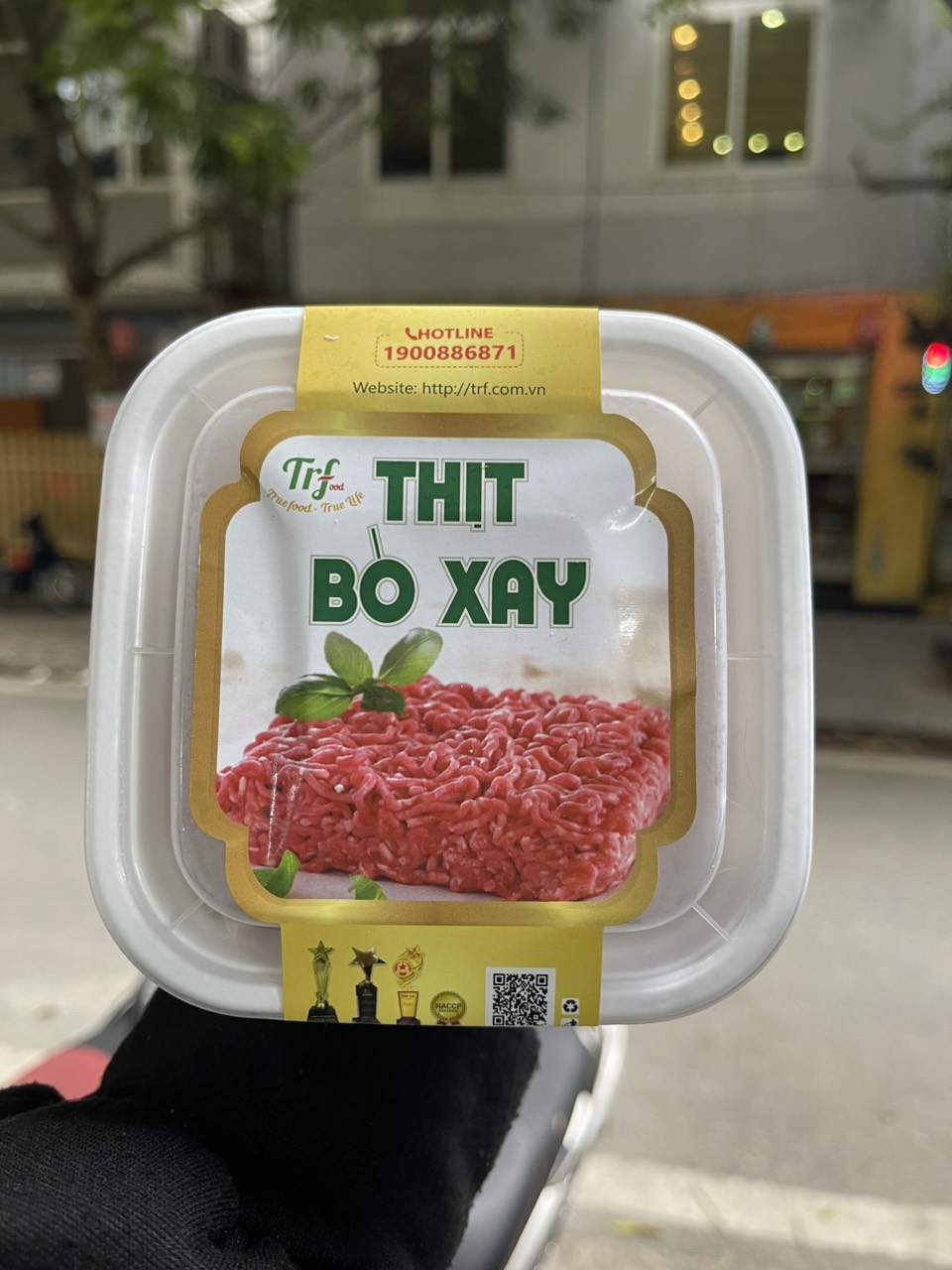 Thịt bò xay nhập khẩu Truefood 200g [HN ship hỏa tốc]