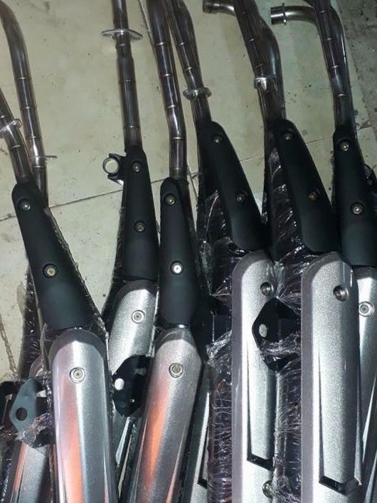 Pô Spark gắn xe Sirius