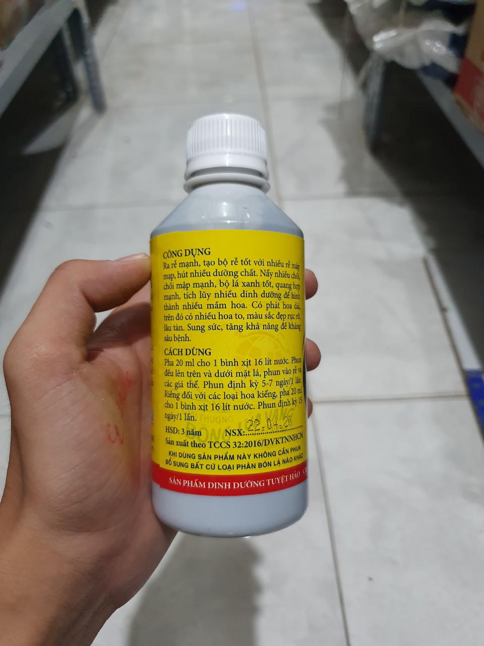 [HCM]Phân bón LAN NT VITAMIN B1 - Chai 250ml - C1.1001