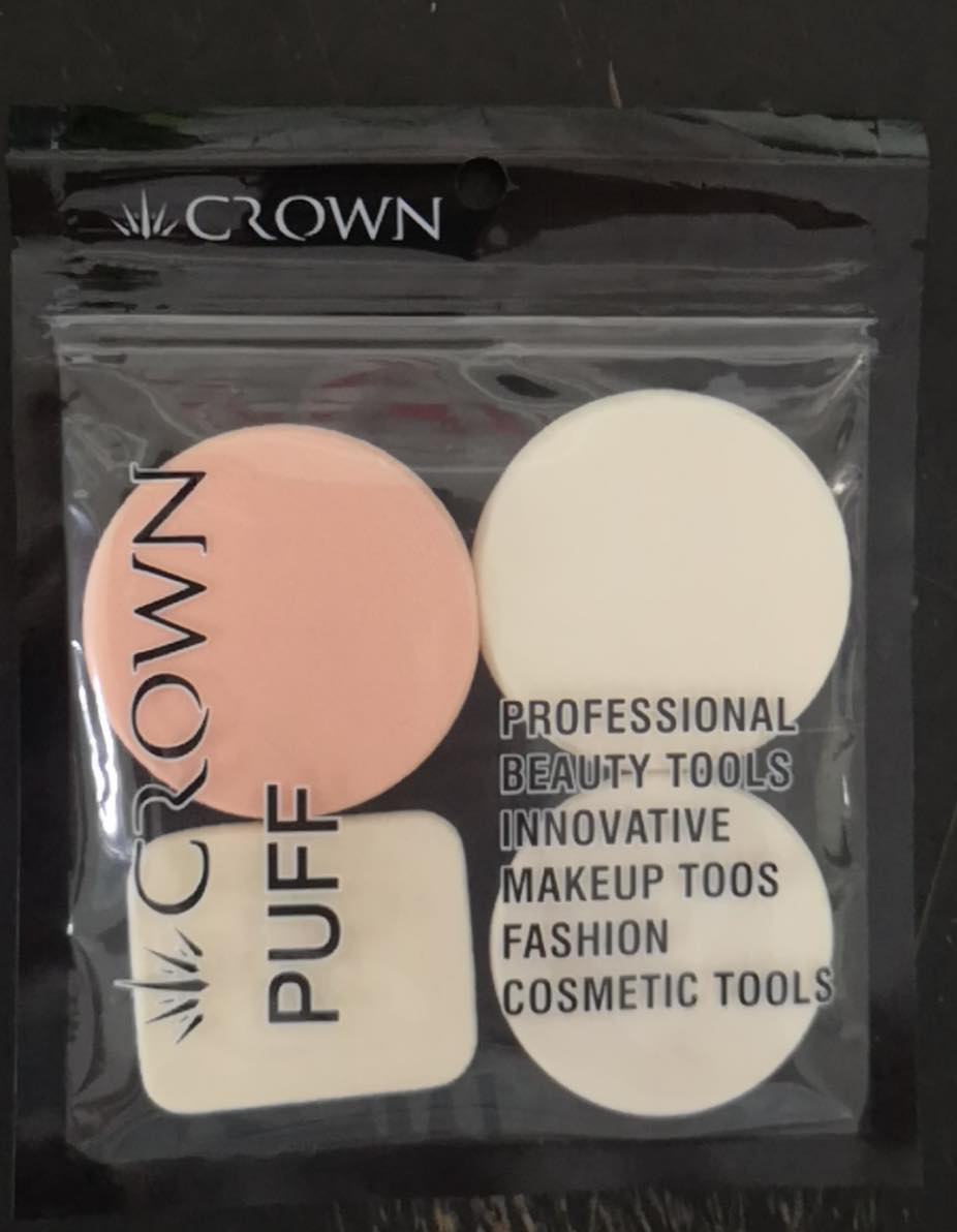 [Hàng chuẩn USA - kèm túi] Bông mút, bông đánh phấn siêu mềm mịn, tạo lớp nền mềm mịn, mượt mà Crown puff