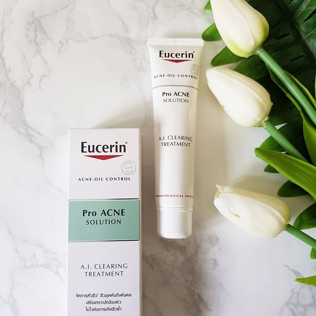 Kem Giảm Mụn Eucerin Pro Acne Solution A.I Clearing Treatment (5/2023)