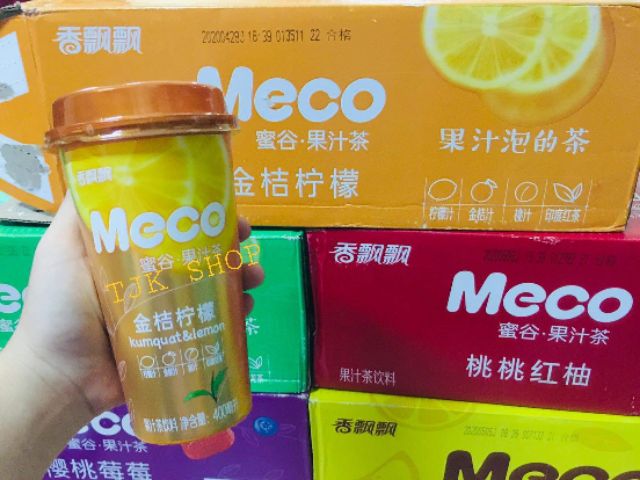 Nước Trái Cây Meco 🍈🍇🍉🍋🍋 (Hồng)