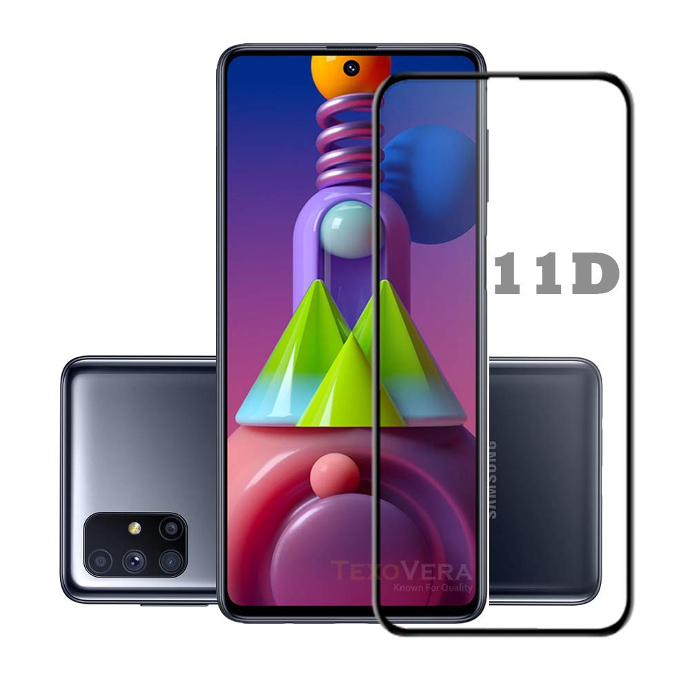 Kính cường lực Samsung M51 (Full Màn, Full keo)
