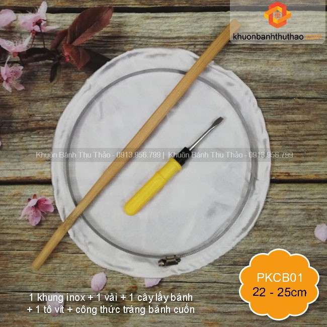 Phụ kiện nồi bánh cuốn cơ bản Thu Thảo