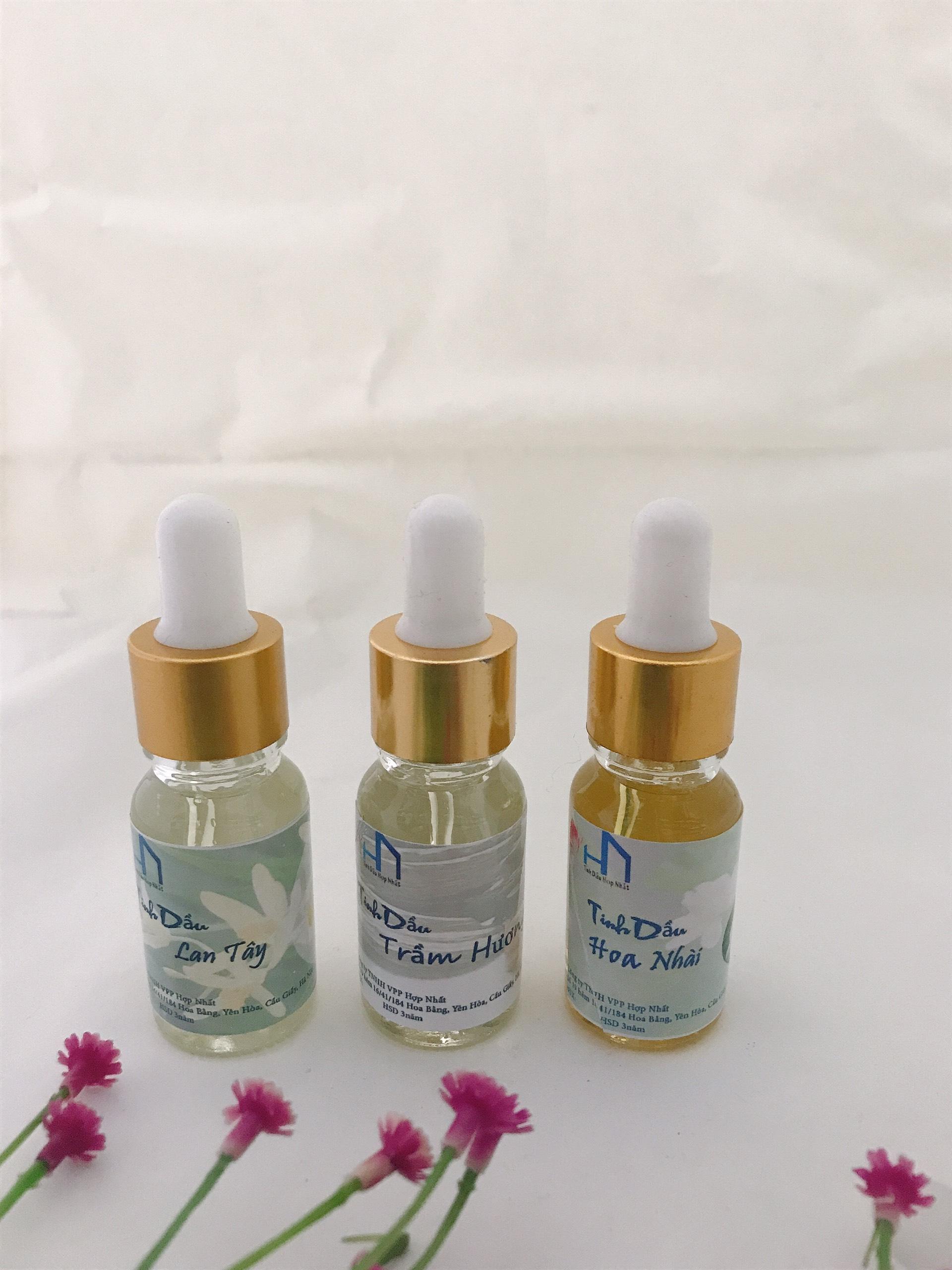 Combo 3 lọ tinh dầu thơm Cafe - Quế - Bưởi lọ 10ml
