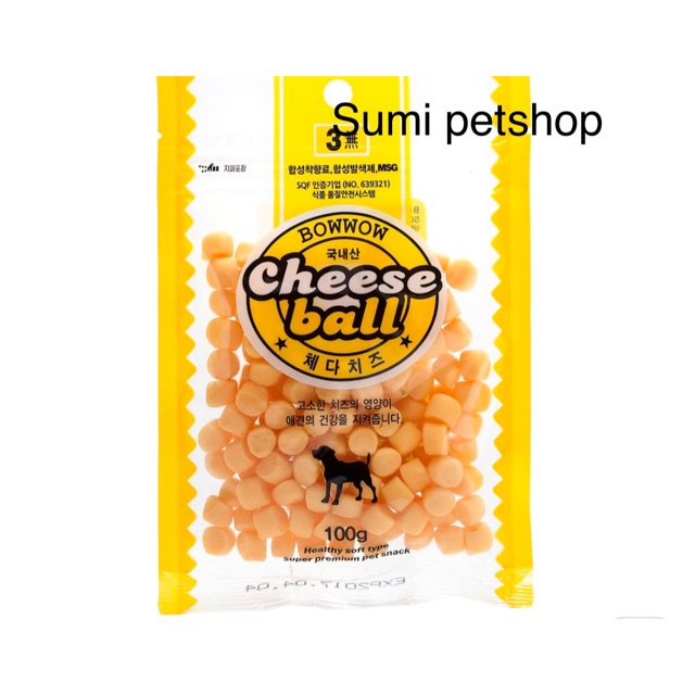 [HCM]Phô mai viên cho chó nhập khẩu Hàn quốc chất lượng đảm bảo an toàn đến sức khỏe người sử dụng cam kết hàng đúng mô tả