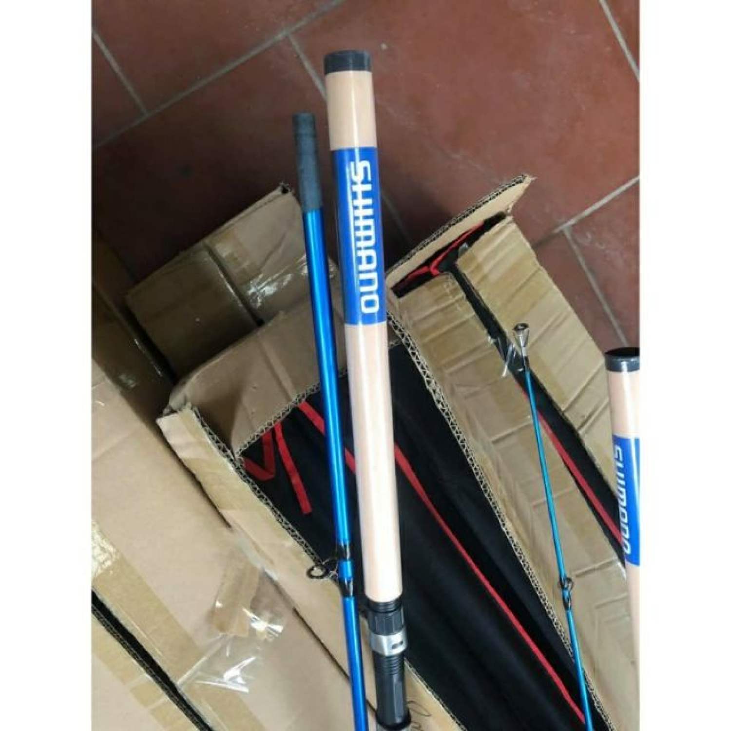 [Siêu ưu đãi] Cần 2 khúc SHIMANO CRUZA rỗng 2m1 - 2m4 - 2m7