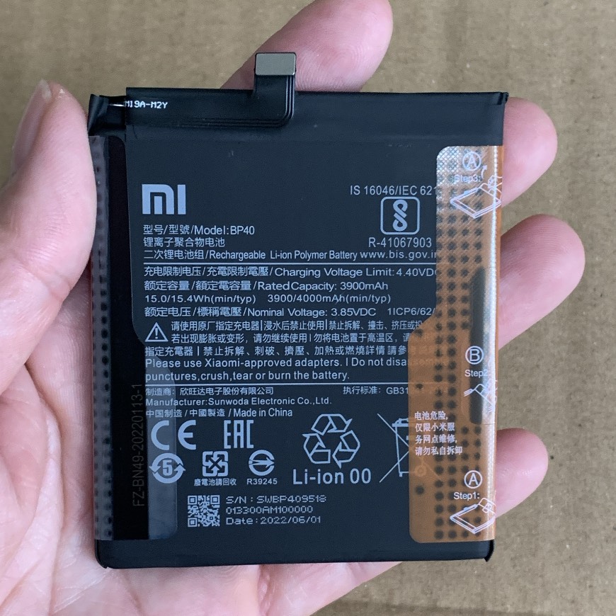 Pin bp40 xiaomi mi 9t / mi 9t pro / redmi k20 / redmi k20 pro