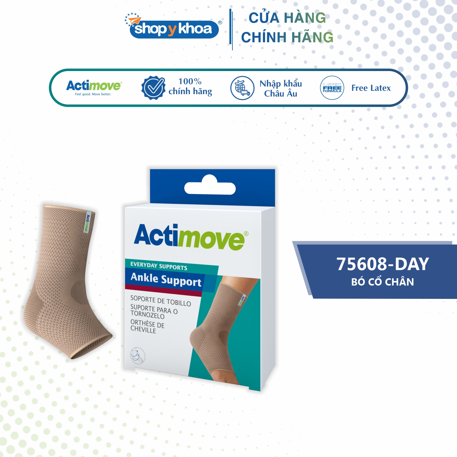 Bó cổ chân 75608-DAY Actimove Ankle Support