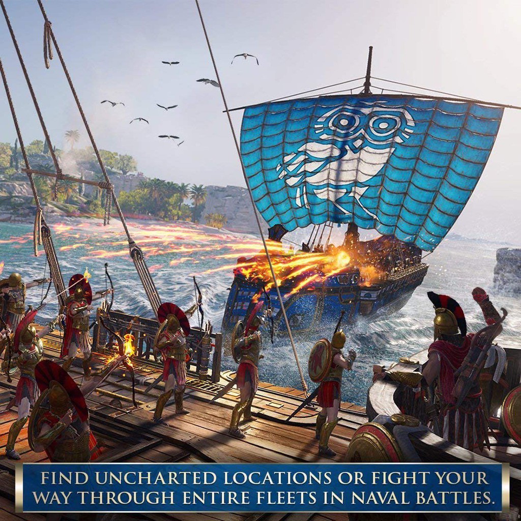 Đĩa game Ps4 : Assassin's Creed Odyssey Hệ Us