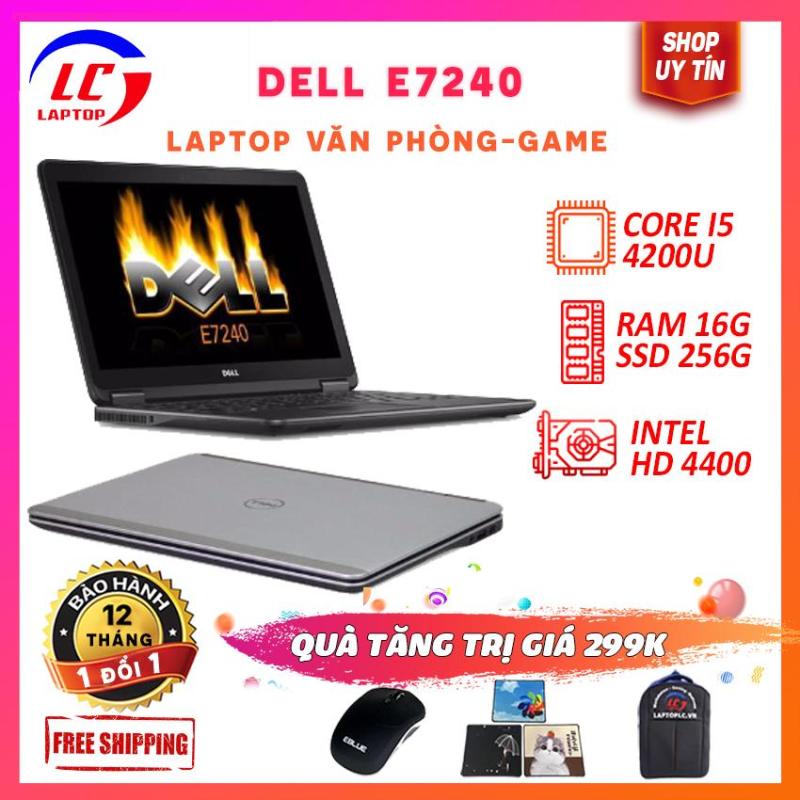 Laptop giá rẻ - Laptop dell latitude e7240 utrabook mini core i5 4300U -  màn 12.5in, dell E7240