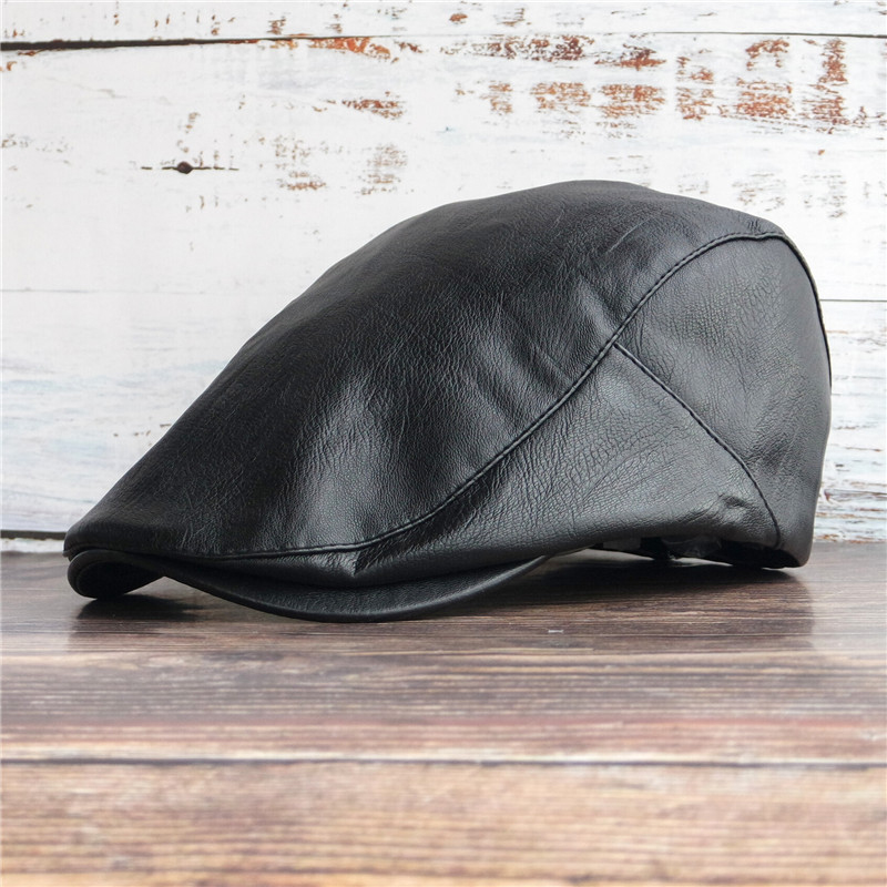 Mũ beret da thời trang vintage (Có đủ màu)