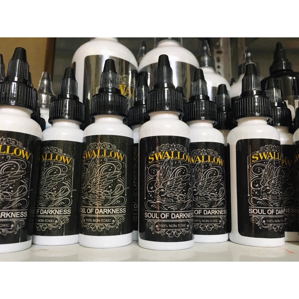 Nước pha mực đen , pha bóng SWALLOW 16oz