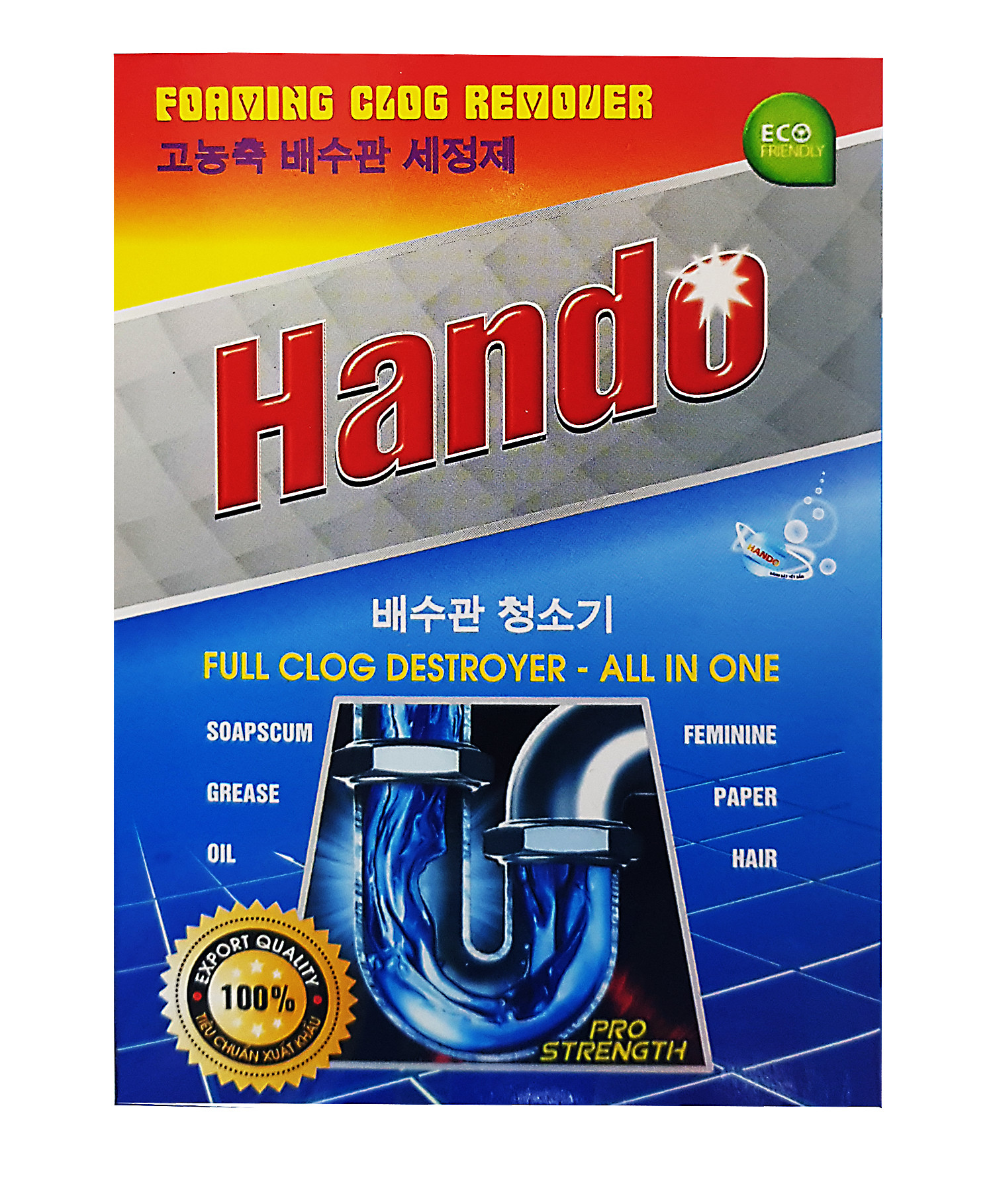 Hando Drain Cleaning Powder 100g Export
