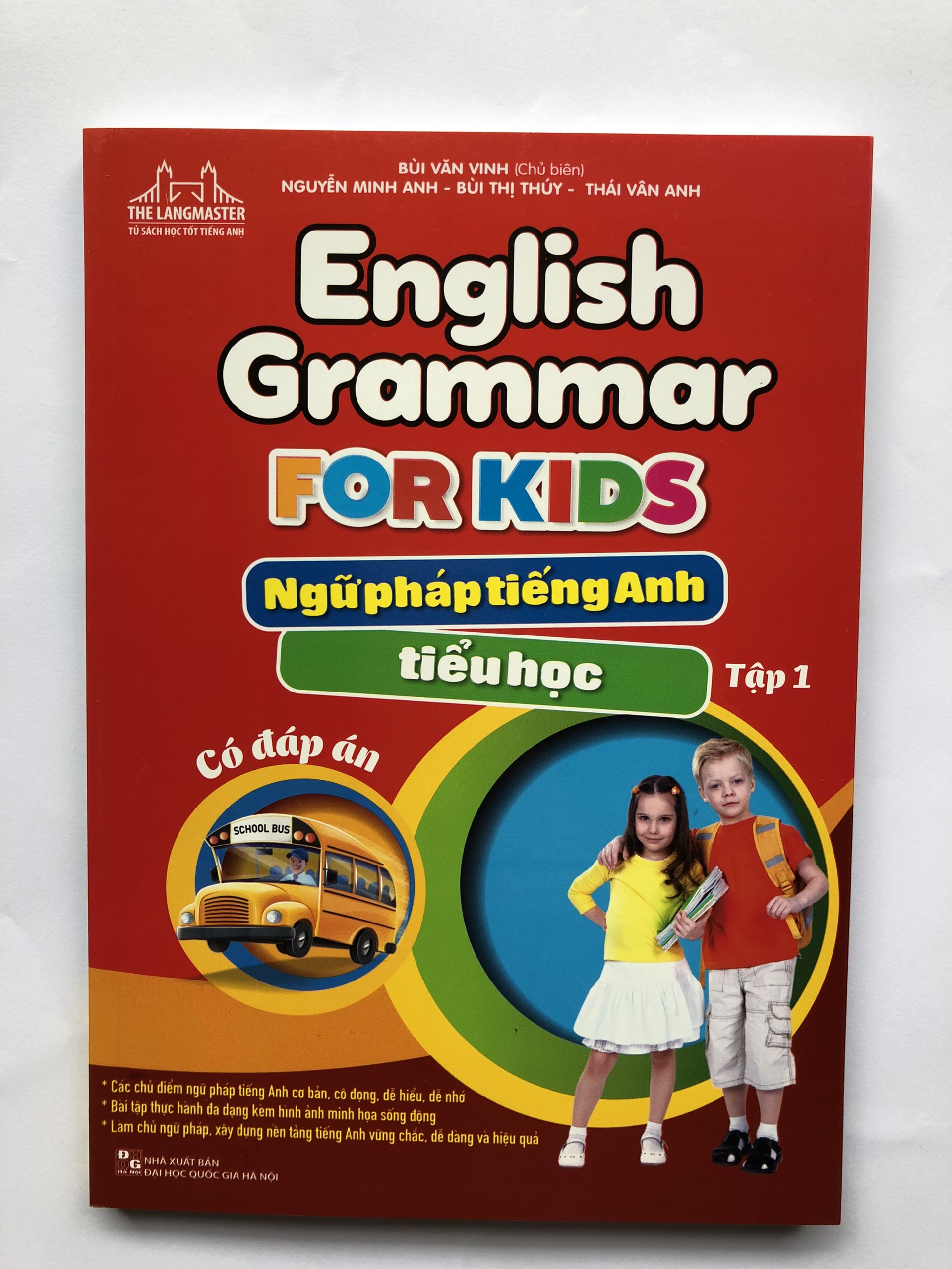 English Grammar for Kids - Ngữ pháp Tiếng Anh tiểu học có đáp án - The Langmaster