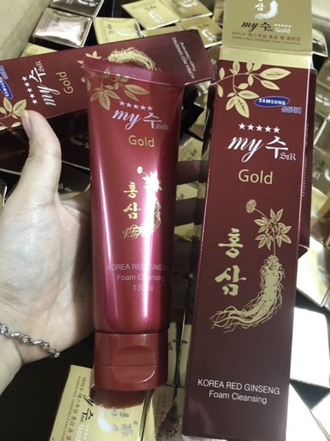 Sữa Rữa Mặt Nhân sâm Đỏ