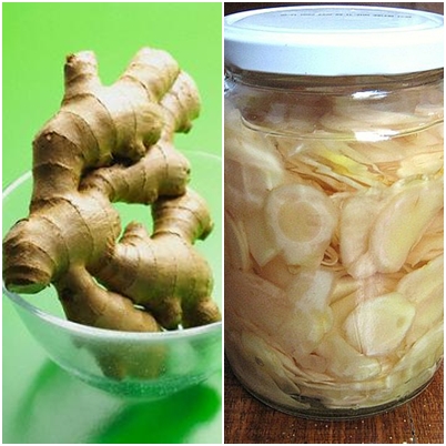 Gừng ngâm chua ngọt