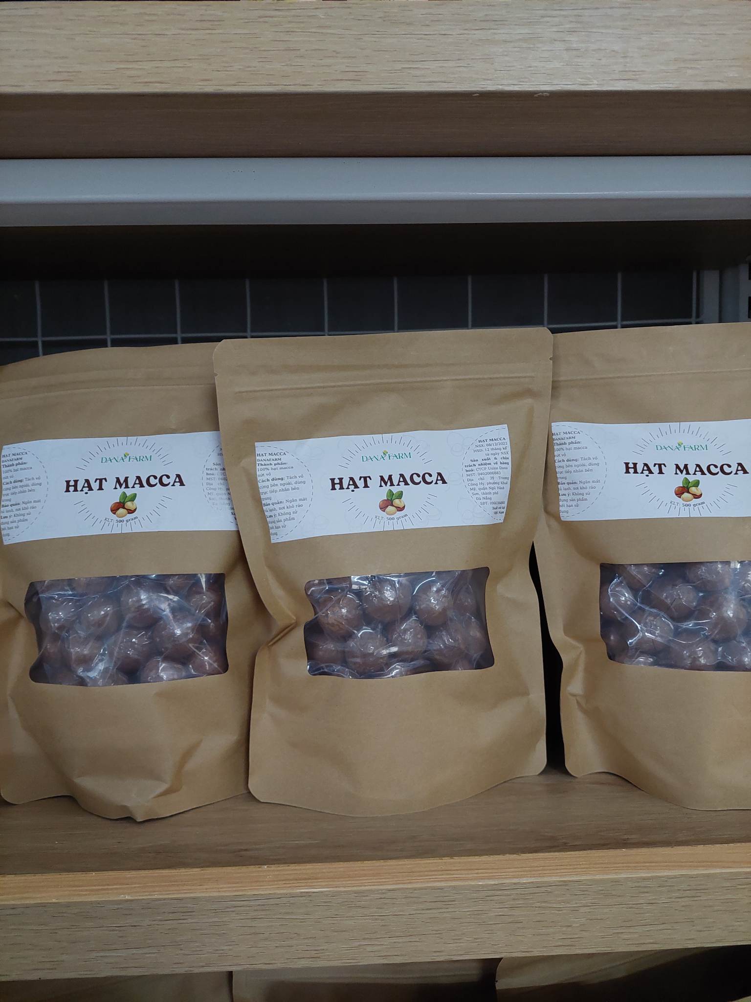 Hạt Macca cao cấp - Hạt Macca sấy nứt vỏ Kon Tum
