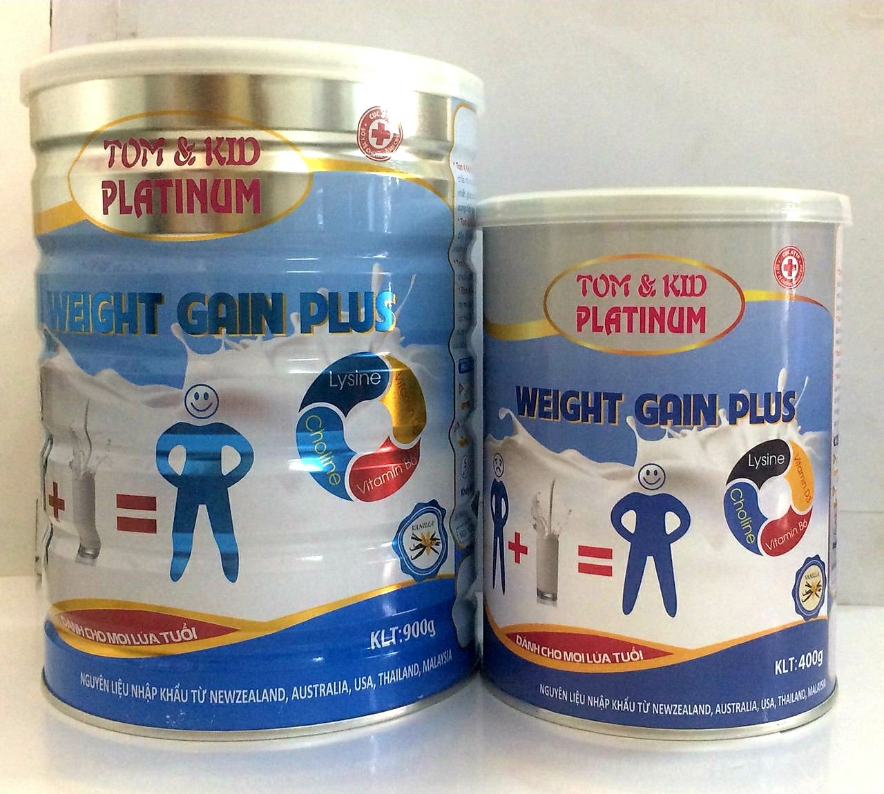 [HCM]Sữa bột tăng cân Weight Gain Plus - lon 900g