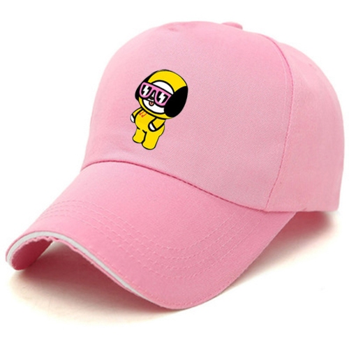 [HCM]Nón lưỡi trainón kết BT 21 BTS màu hồng