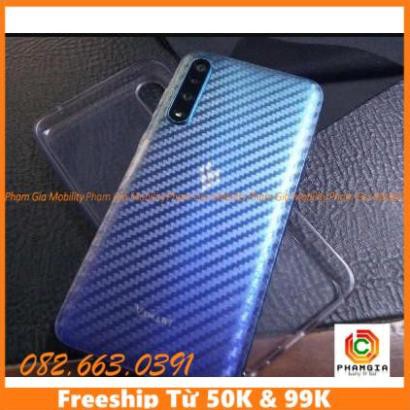 Dán carbon mặt lưng cho vsmart live / live  4/ joy 3 / active 1 plus / active 1 / joy 1 / joy 1 plus / bee / active 3 / star 3