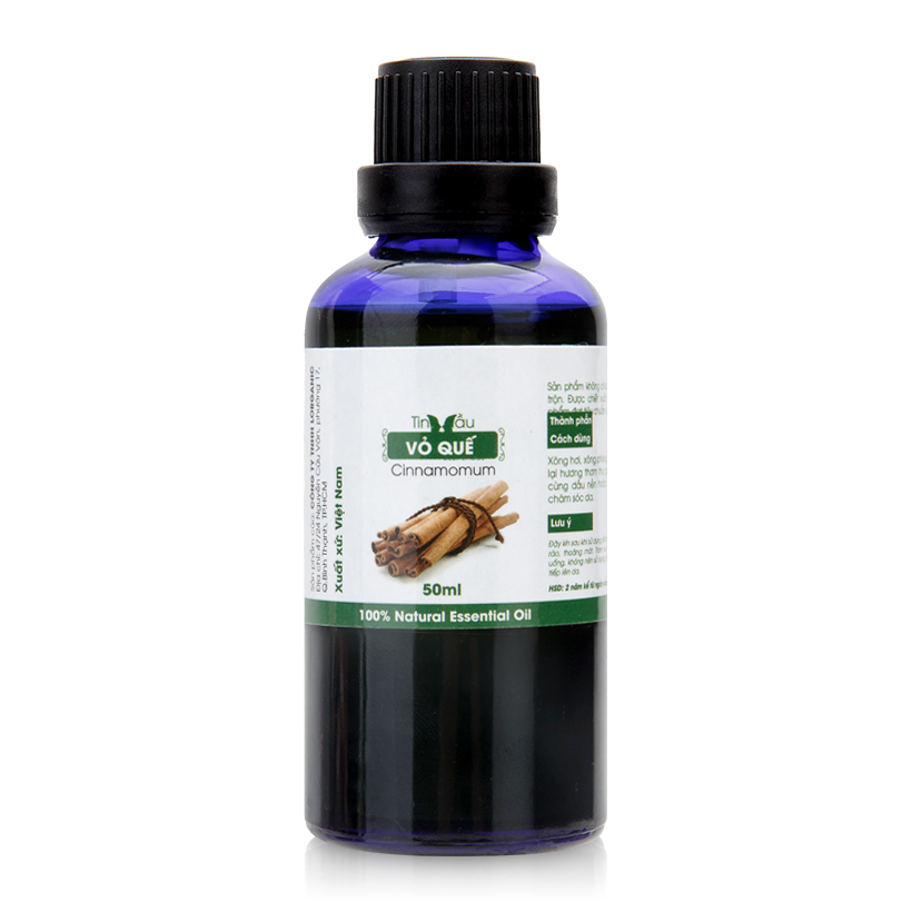 Combo Tinh Dầu Sả Chanh Lorganic + Quế Lorganic (50ml / Chai)