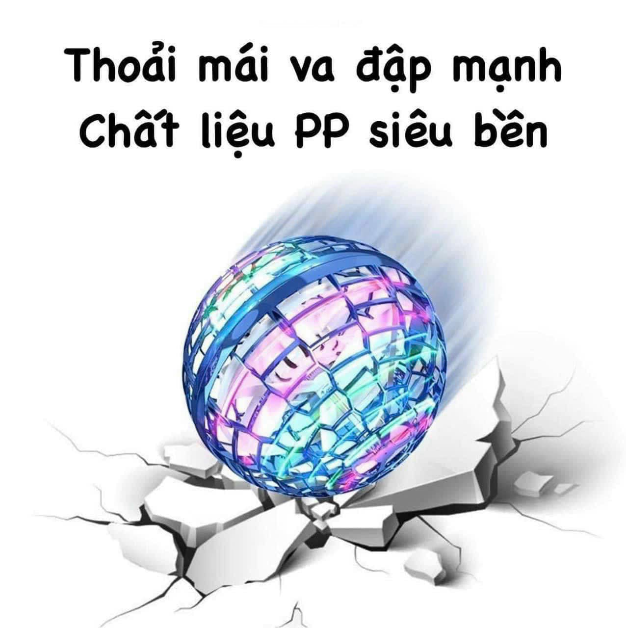 USA QUẢ CẦU PHA LÊ BAY CẢM ỨNG PHÁT SÁNG - Quả cầu ma thuật UFO Quả Bóng Bay Boomerang - Đồ chơi vận động, sáng tạo cho bé nam 2