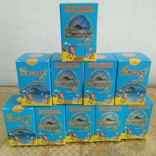 Combo 10 Hũ Nước Yến Khánh Hòa Savinest Kid cho Bé