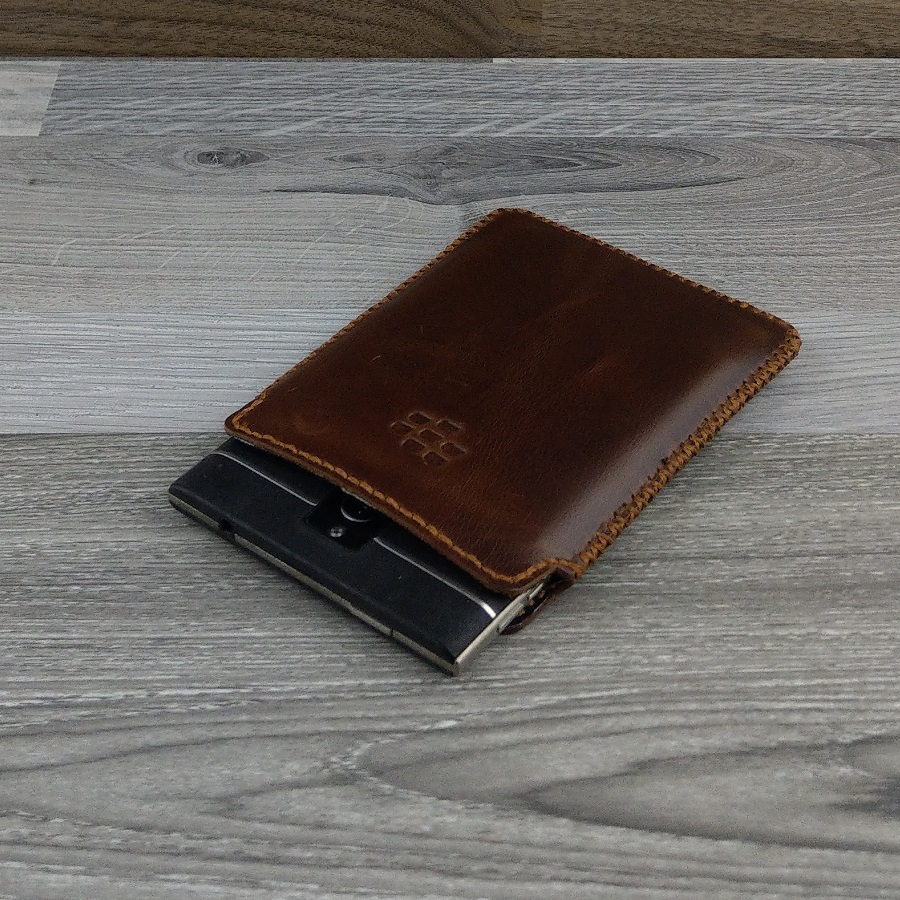 Bao Da Rút Blackberry Passport AT&T Style Da Bò