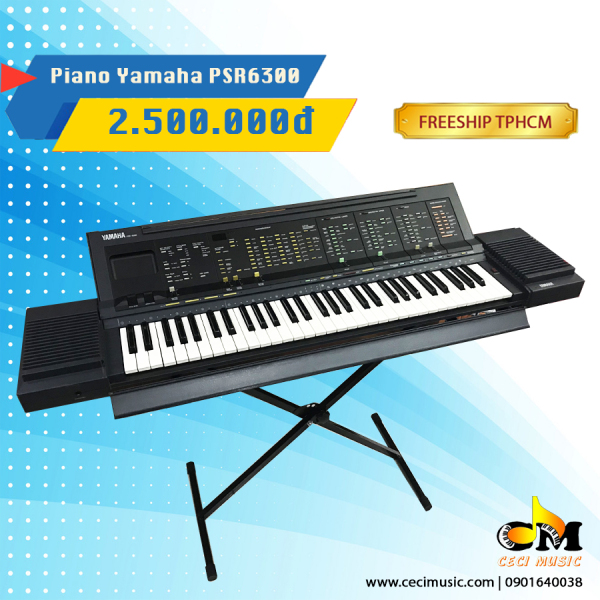 Đàn Piano Điện Yamaha PSR6300 Like new 90%. Hàng nội địa Nhật. Bảo hành 6 tháng
