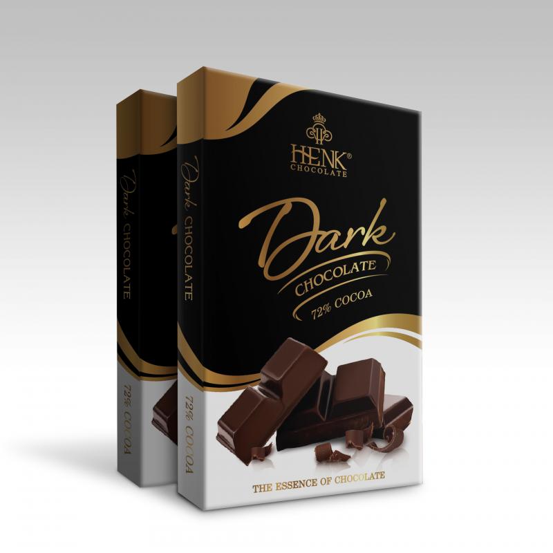 COMBO 2 Thanh Socola Đen 72% Cacao