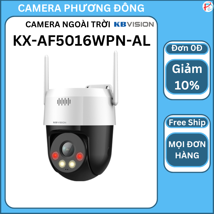 Camera IP PTZ Wifi KBVISION 5MP KX-AF5016WPN-AL