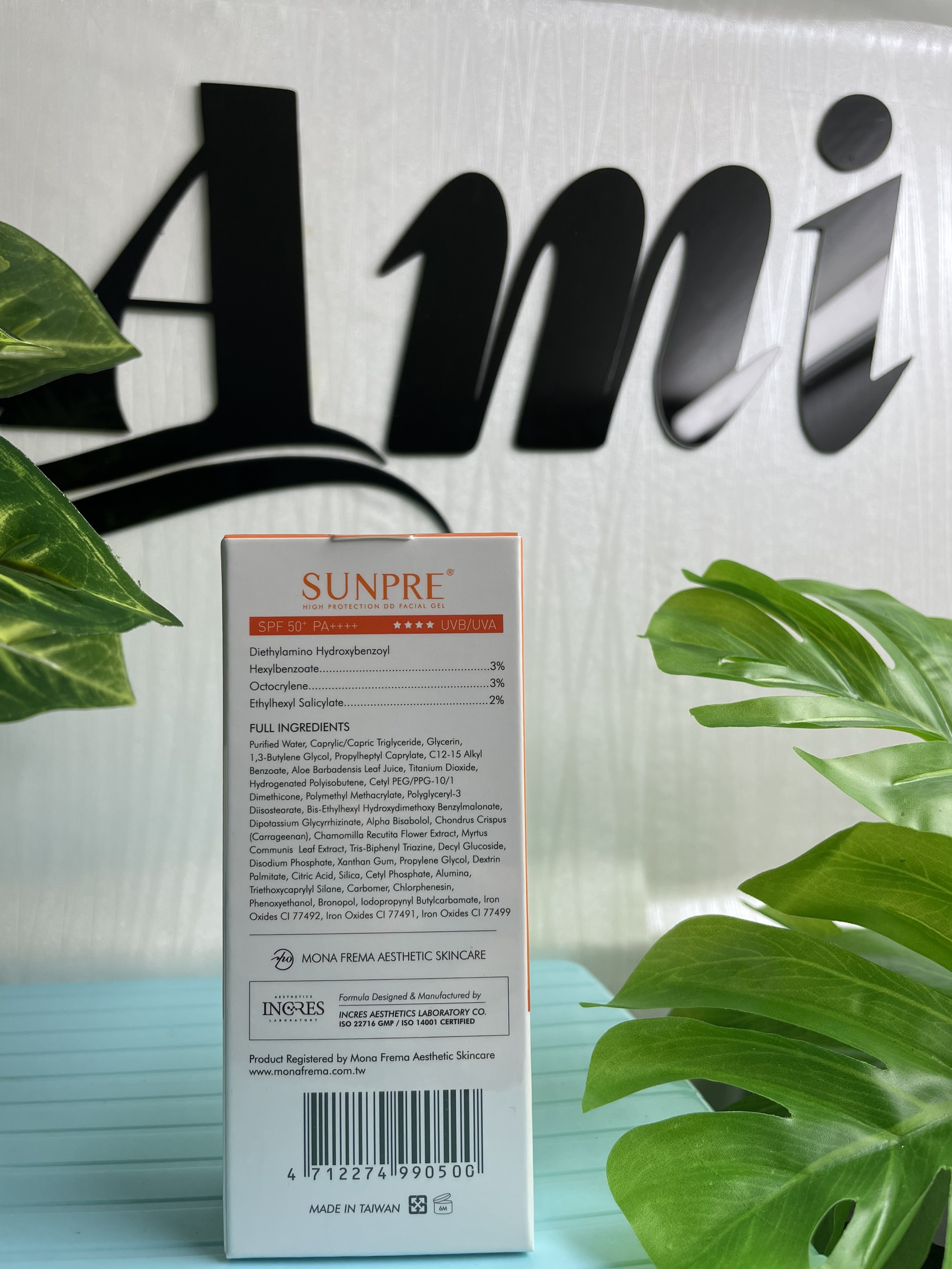 Kem chống nắng Sunpre mona frema DD SPF 50+ 60ML