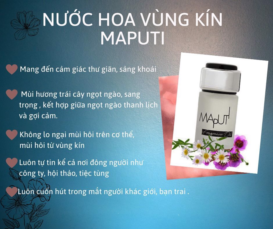 Nước hoa vùng kín - Fragrance Maputi