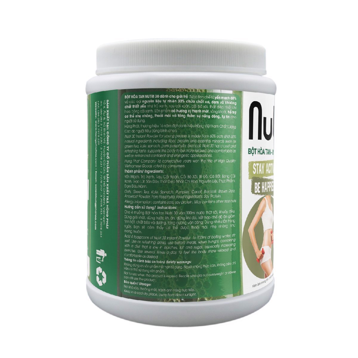 Bột Hòa Tan Nutri 30 - Thương Hiệu Hùng Phát