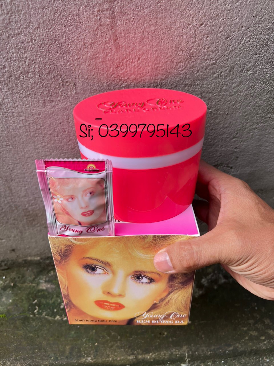 Kem cô gái tóc xù đại thiện châu 100g