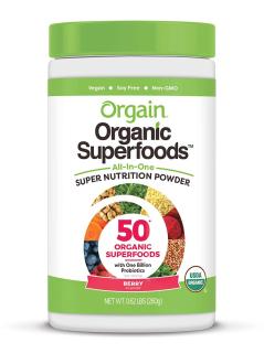 Orgain Organic Green Superfoods Powder, Berry - Antioxidants, 0.62 Pound thumbnail