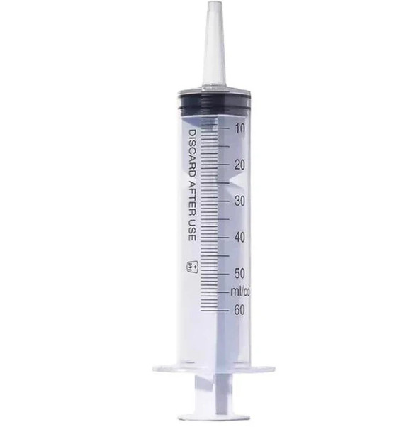 Bơm Tiêm cho ăn 50ml đầu lớn Vinahankook 50cc