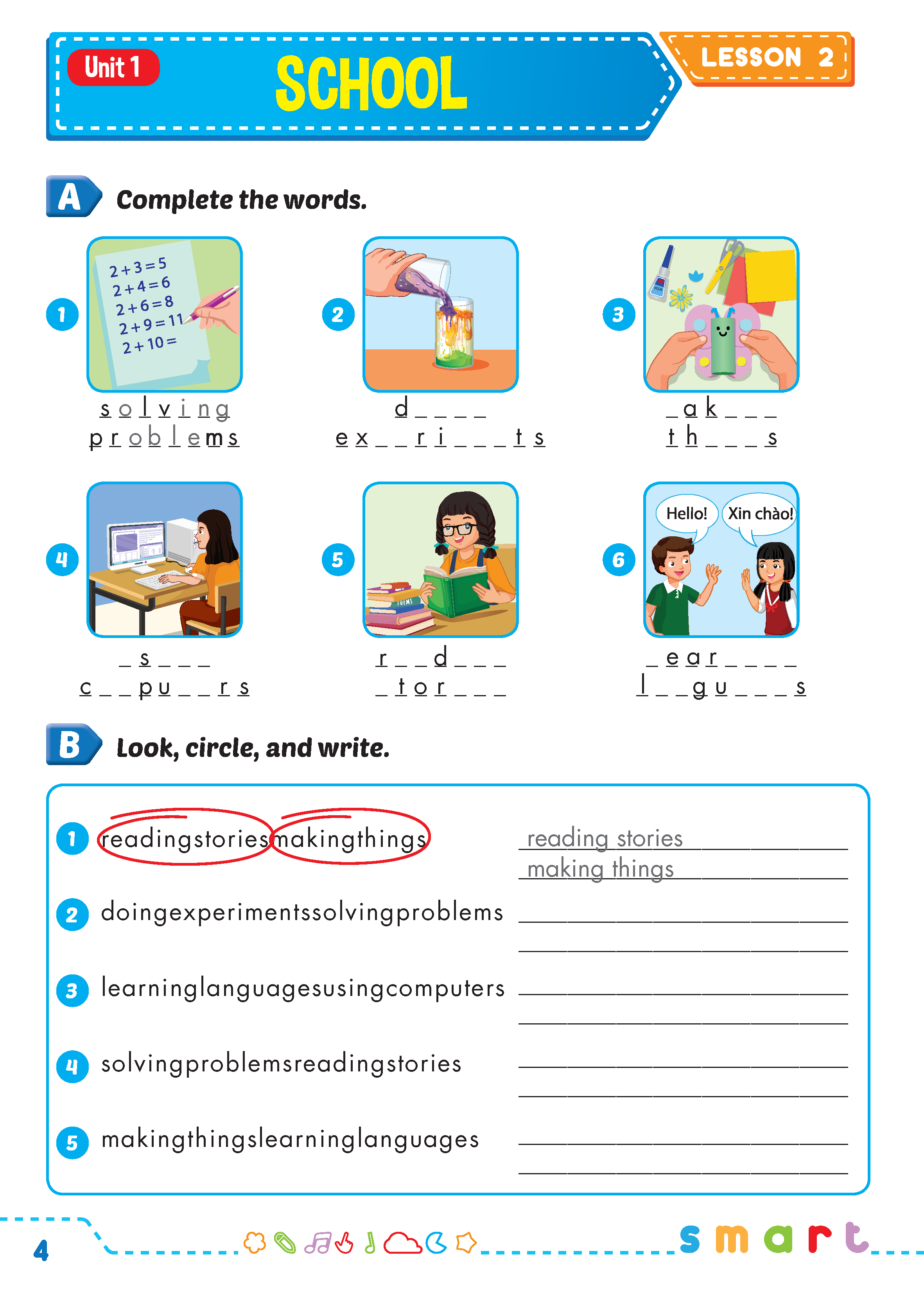 Sách -  Dtpbooks - Tiếng Anh 5 i-Learn Smart Start - Workbook (Sách bài tập)