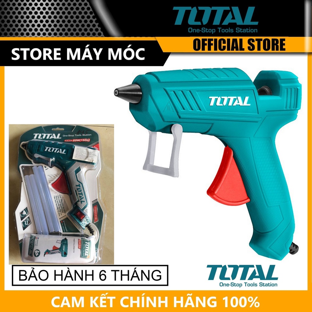 Súng bơm keo 25w 11.2mm total tt201116- hàng chính hãng